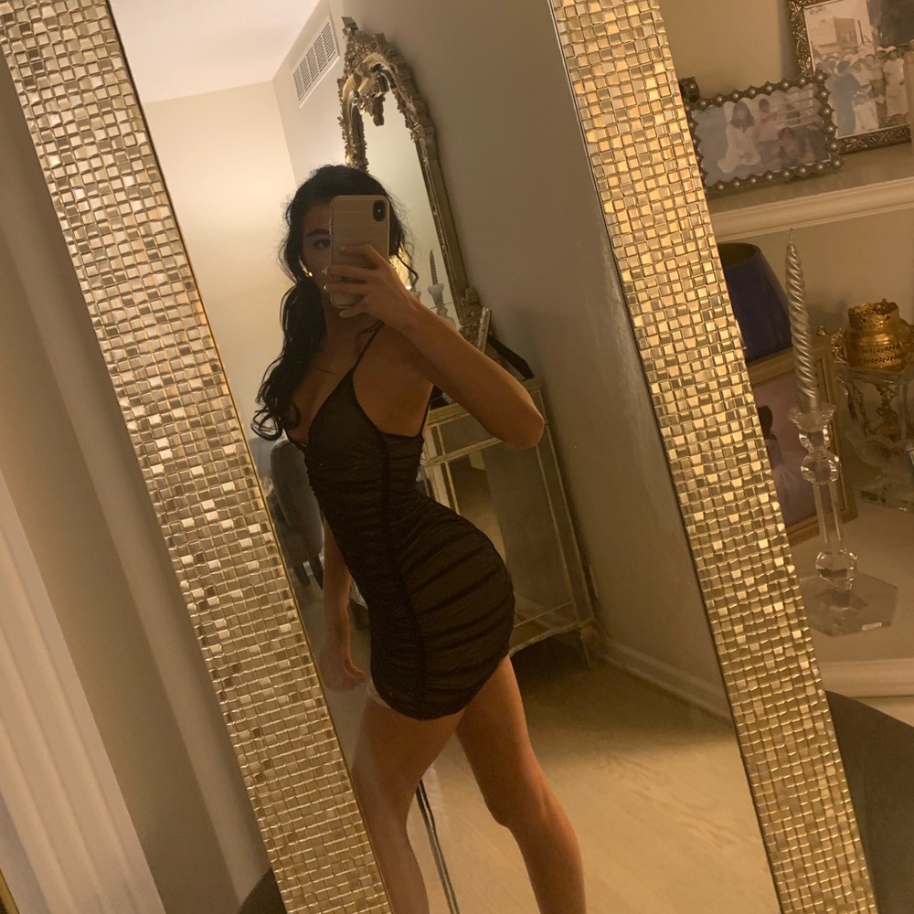 Pretty little thing mini mesh dress